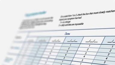 Symptom tracker